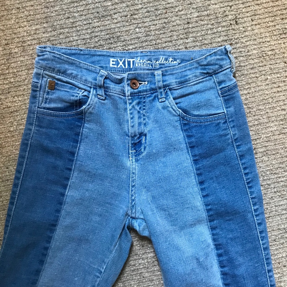 Exit denim two toned skinny jeans!